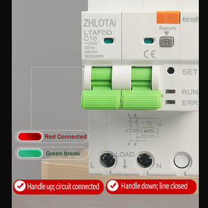 LTAFDD C16 ซีรีส์ RCBO 2P/4P 16A-63A 6kA/10kA ทองแดง PA66 เบรกเกอร์กระแสไฟตกค้าง ป้องกันไฟรั่ว ป้องกันโอเวอร์โหลด ป้องกันไฟฟ้าลัดวงจร - Product Image 5