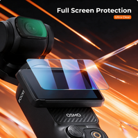 Filtre noir magnétique K&F CONCEPT 1/4 pour caméra d'action Osmo Pocket 4/3 (cadre en aluminium)