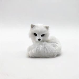 Giocattolo Simulato <span class=keywords><strong>di</strong></span> Piccola <span class=keywords><strong>Volpe</strong></span> Carina, Ornamenti Colorati <span class=keywords><strong>di</strong></span> <span class=keywords><strong>Volpe</strong></span> Pelosa, Regali Natalizi Originali - Product Image 4