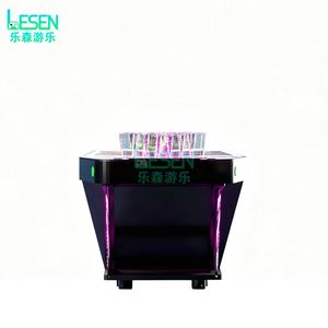 Indoor Game Room New Trendy Bar Arcade Gaming Coin Operated Bounce and Throw Ping Pong <b>Table</b> Game Machine - Product Image 6