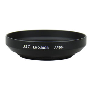 JJC LH-X20GB Metalen zonnekap kit compatibel voor <span class=keywords><strong>Fujifilm</strong></span> LH-JX10, met een Filter en <span class=keywords><strong>adapter</strong></span> voor <span class=keywords><strong>Fujifilm</strong></span> X10/X20 - Product Image 1