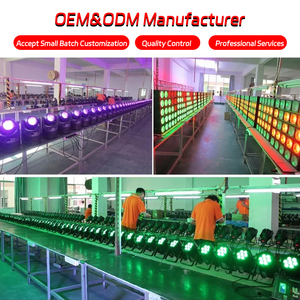 Thiết kế mới 12pcs 10W RGBW đôi cánh tay chùm ánh sáng <span class=keywords><strong>LED</strong></span> chùm di chuyển đầu Câu lạc bộ disco đèn với thiết bị DJ - Product Image 5