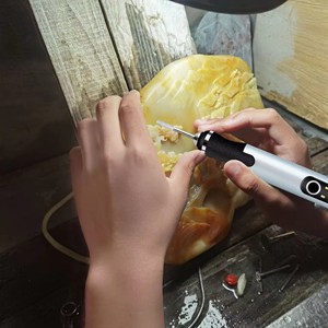 Mini-outil de gravure et de perçage pour bijoux, métal et verre, pour le bricolage à domicile, avec batterie au lithium rechargeable 300 mAh - Product Image 4