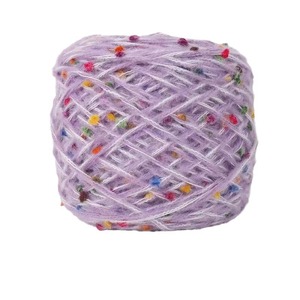 Fil à écharpe en <span class=keywords><strong>laine</strong></span> mélangée OE 7s, teint en dégradé, super doux, moelleux, chaud, anti-boulochage, 125g, mélange artisanal de fils colorés arc-en-ciel pour la vente en gros - Product Image 3