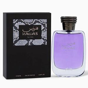 Profumo HAWAS VERDE 100ml di Rasasi, Originale di Dubai, Arabo, Ecologico, Portatile, Lunga Durata, Rosa e Speziato, Eau De Parfum per Uomo - Product Image 1