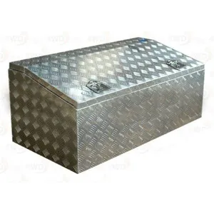 OEM personalizado alumínio Checker placa caminhão ferramenta caixa baixo perfil caixa para caminhões