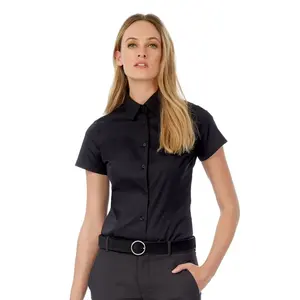 Camisa negra para mujer de Black Tie SSL, merchandising corporativo - Product Image 1