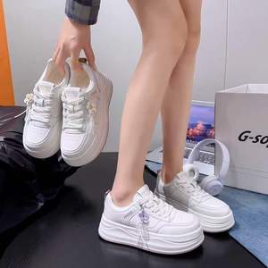 Nouvelles Chaussures Décontractées à Semelle Épaisse pour Femme 2026 – Été, Semelle Souple, Rehaussantes, Confortables pour la Peau, Polyvalentes, Sportives, Extérieur - Product Image 4