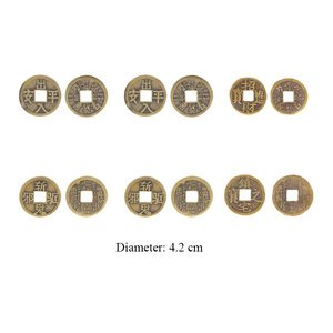 เครื่องประดับทองแดงฮวงจุ้ยคุณภาพสูงสำหรับตกแต่งบ้านโชคดีสำเนียงโลหะหลวมของจักรพรรดิทั้งห้า - Product Image 2