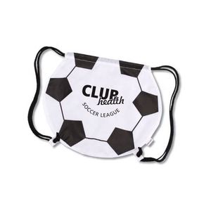 Sac à dos à cordon personnalisé en forme de ballon de football avec logo, sac de sport pour enfants, sacs publicitaires - Product Image 4