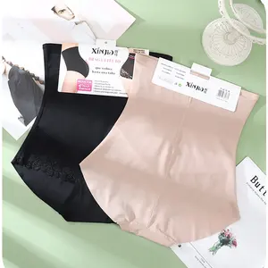 Bodysuit pakaian pembentuk wanita celana ketat elastis kontrol sedang celana dalam tanpa kelim gambar dengan Skims untuk dewasa