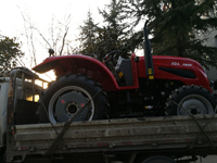 Tractor Agrícola 4x4 Económico de 15Hp, Mini Tractor con Piezas de Maquinaria Agrícola