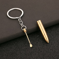 Nouvelle mode – Porte-clés en métal portable en forme de balle pour couple, amoureux, unisexe, objet de collection artistique, cadeau souvenir