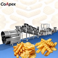 Machine de traitement de frites CoApex 300-500 kg/h Ligne intelligente avec garantie de 2 ans pour l'exportation mondiale