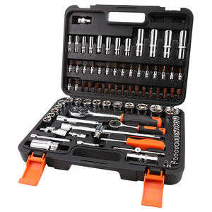 <span class=keywords><strong>Craftsman</strong></span> Estuche rígido personalizado Implante dental Torque Deep Socket Collet con cable Chrome Vanadium Chain Pipe Car Impact Tool Set - Product Image 4