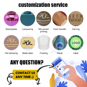 5ml 8ml 10ml 12ml 15ml bouteille en verre vide de vernis à ongles de forme ronde écologique avec capuchon de brosse en bambou - Product Image 2