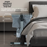 Lit bébé pliable portable, berceau cododo réglable en hauteur avec moustiquaire complète pour nouveau-nés et panier de rangement