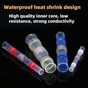 Connecteur à anneau thermorétractable blanc 26-24AWG, borne à sertir étanche avec tube d'étanchéité pour câblage, prix de gros - Product Image 3