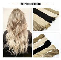 U Glamour 2026 – Extensions de cheveux humains tissées à la main, qualité supérieure, 100 % cuticules intactes, cheveux bruts Remy, 12''-28''