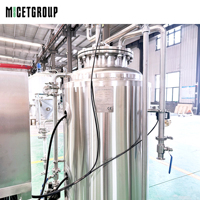 Mezclador Industrial de Bebidas Carbonatadas, Máquina para Hacer Agua con Gas, Carbonatador de CO2, Equipo de Carbonización para Bebidas Energéticas