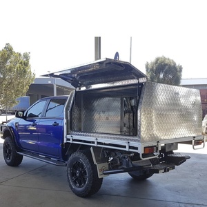 HERUI Customized Aluminum Truck UTE Canopy High Hood Waterproof Heavy Duty Dustproof <b>Tool</b> <b>Box</b> Powder Coated Lockable 2.5mm/3.0mm - Product Image 5