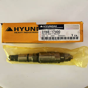 Para R210lc7 R290lcBuena calidad <span class=keywords><strong>Hyundai</strong></span> 31n6-17400 Válvula de acero amarillo Assy-relief Pieza de repuesto de excavadora <span class=keywords><strong>Hyundai</strong></span> original genuina - Product Image 6