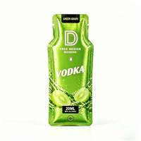 Sachet liquide en forme de bouteille pour boisson énergisante, café, jus, miel, lait, complément alimentaire, emballage en aluminium, vente en gros OEM