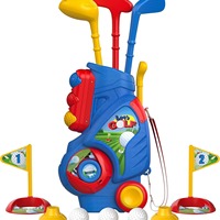 Jouets de simulation en plastique pour enfants, ensemble de golf, jeux interactifs parents-enfants en intérieur, sports de loisirs