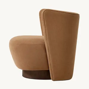 Sassanid OEM Midcentury Design Classic Wing Chair American Luxury Home Furnishing Sets Lara Fabric Chair