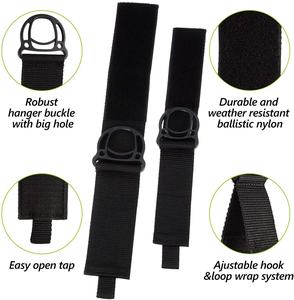 Fabrik-Bestseller Hochbelastbare Selbstklebende Klettverschluss-Aufbewahrungsbänder in Schwarz - Product Image 6