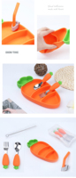 Assiettes à dîner personnalisées sans Bpa, qualité alimentaire, en Silicone, avec ensemble cuillère et fourchette, vente en gros, 15 pièces