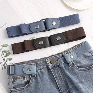 Cintura in Tessuto Elasticizzato Sottile Senza Fibbia per Uomo/Donna, Nuova Collezione, Articoli di Uso Quotidiano - Product Image 2