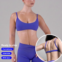 Ensemble d'entraînement pour femmes-Soutien-gorge de sport-Top taille haute Scrunch Butt Biker Shorts 3pcs Gym Fitness