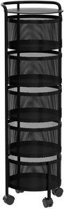 360 Degree Rotating Shelf Fruit <b>Vegetable</b> Fruit <b>Storage</b> Shelf Rack with Order Free Sample - Product Image 4