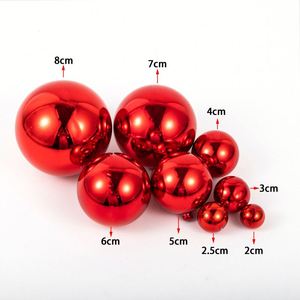 Electroplated Plastic <b>Christmas</b> Ball Ornaments Shatterproof Xmas Tree Hanging <b>Decorations</b> for Holiday Events Gifts Custom Brand - Product Image 2