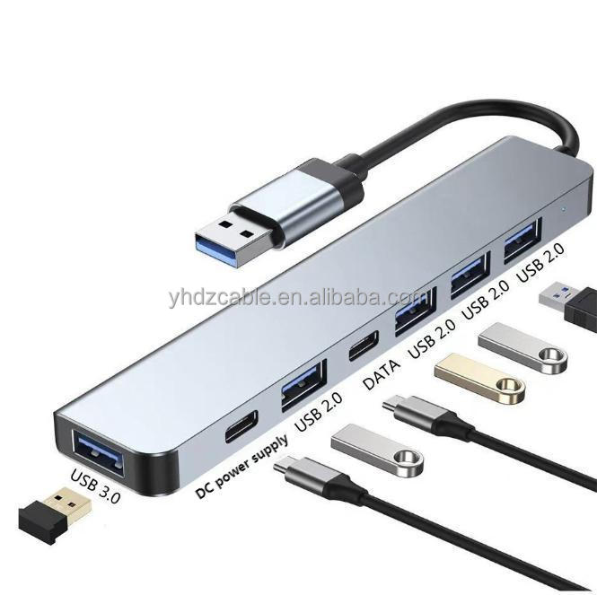(USB) USB 3.0+2.0 * 4+USB-C data+5W power supply