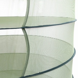 Plante Herbacée hydroponique De <span class=keywords><strong>Suspension</strong></span> Robustes 4 6 8 Tier Grille de Séchage Sec Étagère Net - Product Image 2