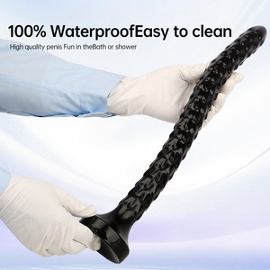 Dildo <span class=keywords><strong>Anal</strong></span> Extra Largo para Hombre y Mujer, Dispositivo de Autoestimulación, Impermeable, Ecológico, Penetración Profunda - Product Image 3