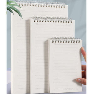 Cuaderno HK Cuaderno de bobina abatible Cuaderno de rejilla Notas universitarias gruesas Papelería Rejilla - Product Image 1