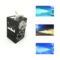 MINGLANG Vente en gros directe usine Machines à fumée portables 700W à télécommande et commande manuelle, à changement de couleur, pour fumée de 3M