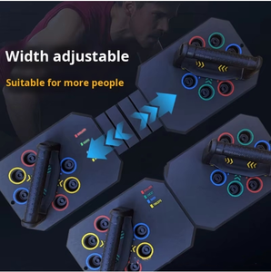 Tabla de Flexiones Portátil Multifuncional al por Mayor, Equipo de Entrenamiento Muscular para Gimnasio en Casa, Herramienta Plegable para Estiramiento y Fitness - Product Image 4