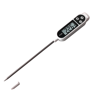 TP300 termometer makanan rumah tangga, pemindai makanan LCD Digital baca instan memasak daging Steak Dapur gaya pena saku
