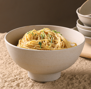 Cổ Điển Mộc Mạc Bát Gốm Nhật Bản Ramen Lớn Súp Trái Cây Salad Không Thường Xuyên Bát Gạo Vòng Bộ Đồ Ăn Cho Hàng Ngày - Product Image 4