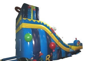 Top người bán trẻ em ngoài trời Inflatable Bouncer Inflatable khô trượt với hồ bơi - Product Image 5