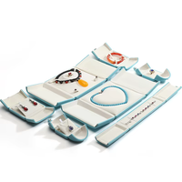 Boîte d'emballage de bijoux de luxe faite à la main avec logo personnalisé pour boucles d'oreilles, bracelets, bagues et montres – Vente en gros usine, haute qualité, tendance