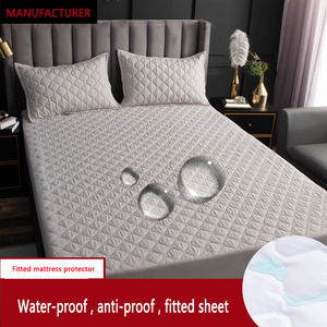 ผ้าคลุมที่นอนโรงแรมสีขาวกันน้ำติดตั้งได้ - Product Image 3