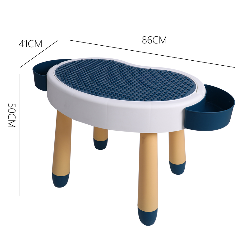 Table de bureau en plastique pour enfants et bébés, design mignon à la mode pour la maison et l'étude, prix d'usine Offre Spéciale