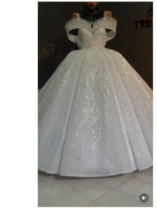 Robes de mariée de haute qualité, coupe princesse, personnalisables, robe de mariée de luxe, robe de mariée princesse, robes de mariée princesse - Product Image 4
