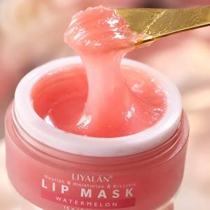 Mascarilla Labial 15g Nutritiva Hidratante Reparadora para <span class=keywords><strong>Labios</strong></span> Secos y Agrietados Tratamiento Nocturno 7 Aromas Menta Fresa <span class=keywords><strong>Coco</strong></span> Vegano OEM - Product Image 3