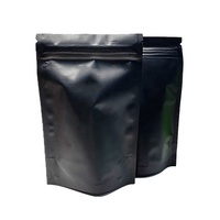 Sachets Mylar Personnalisés Refermables à Fermeture Zip, Couleurs Unies Mattes, Doypacks 10*15cm 9*12.5cm pour Emballage Alimentaire